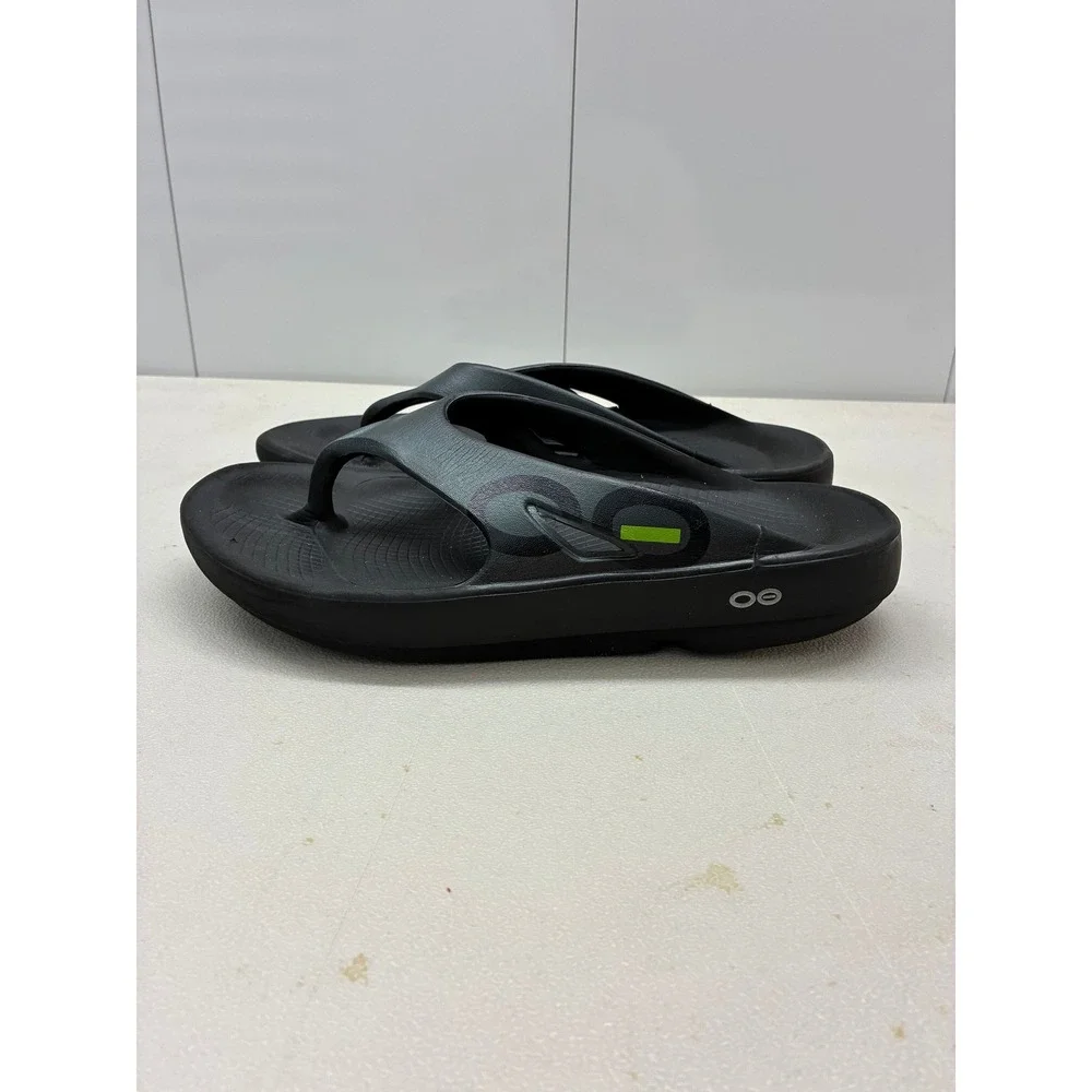 Oofos OOriginal Sport Recovery Sandals Black Graphite Mens 9 Womens 11 EU 42
